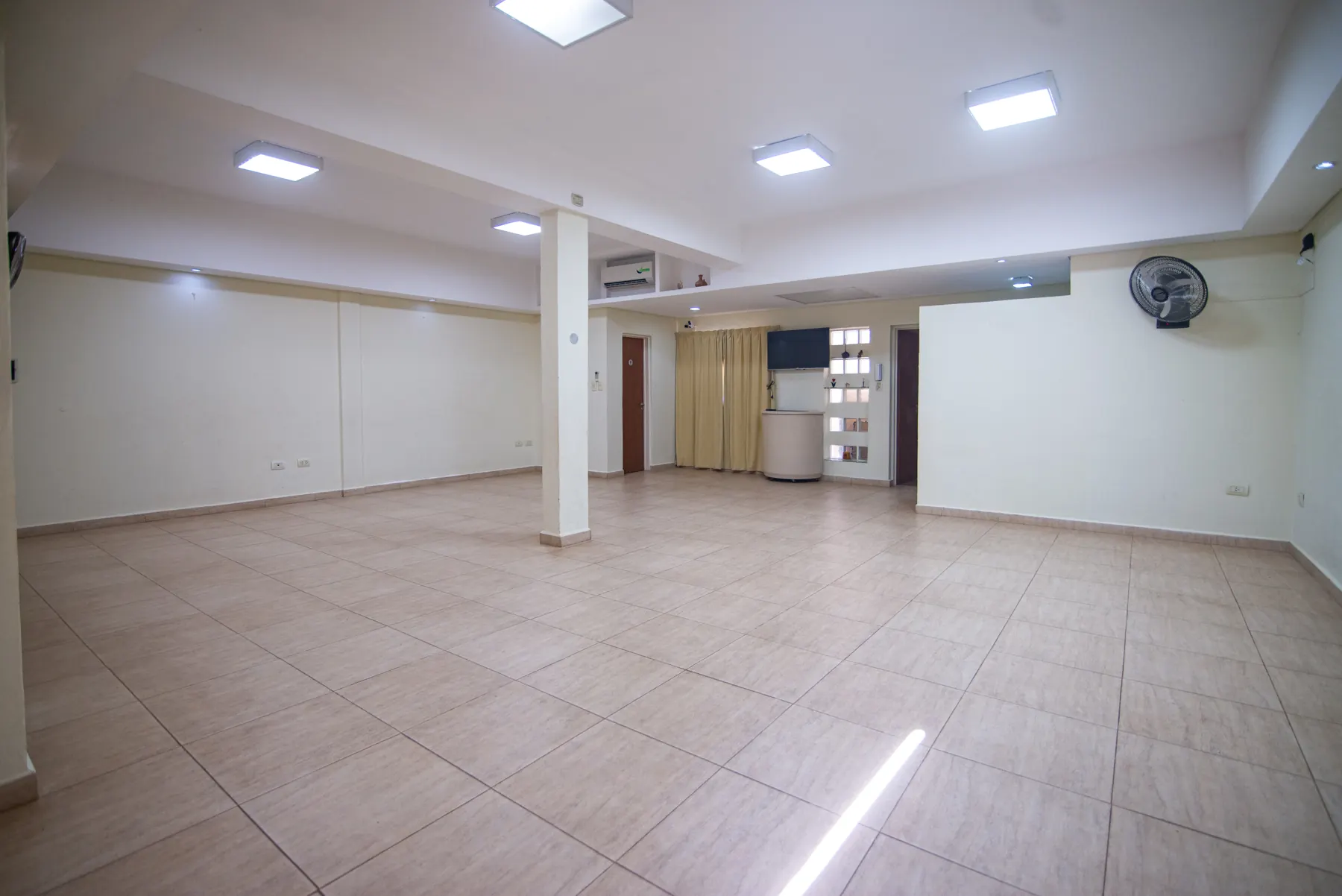 Vista general del salón